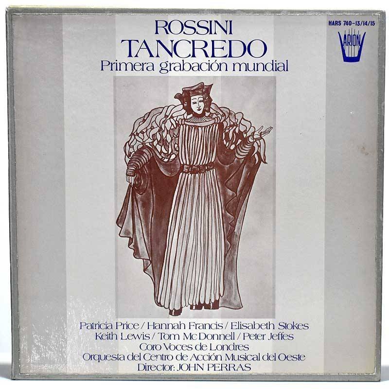 Rossini - Tancredo. Primera Grabación Original. Box 3xLP