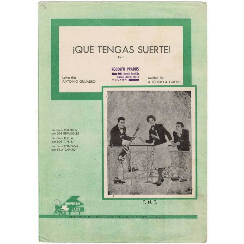 Cancionero ¡Qué tengas suerte!. Twist de T.N.T.
