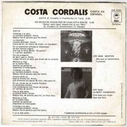 Costa Cordalis - Anita / No dejes de pasar por mi casa esta noche. Single