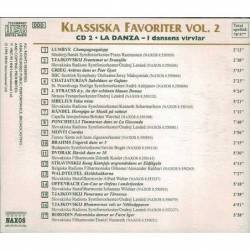 Klassiska Favoriter Vol. 2. La Danza. I dansens virvlar. CD