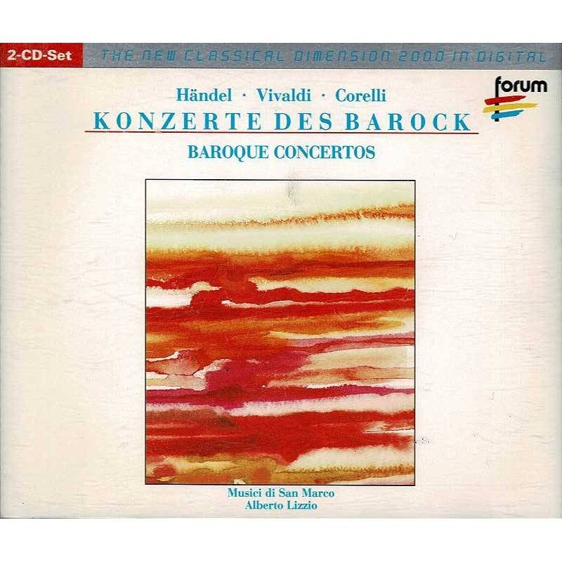 Konzerte des Barock. Händel. Vivaldi. Corelli. 2 x CD