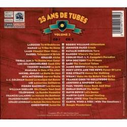 25 Ans de Tubes Volume 3. 2 x CD