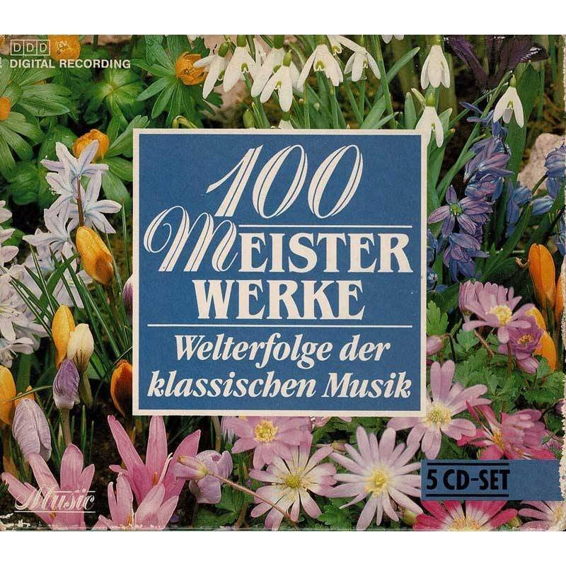 100 Meister Werke. Welterfolge der klassischen Musik. 5 x CD