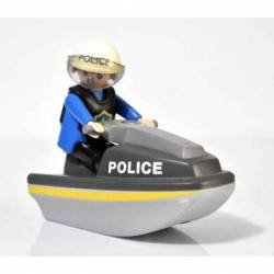 Playmobil. Lancha Policía