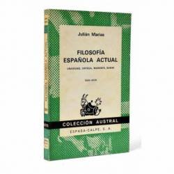 Filosofía Española Actual