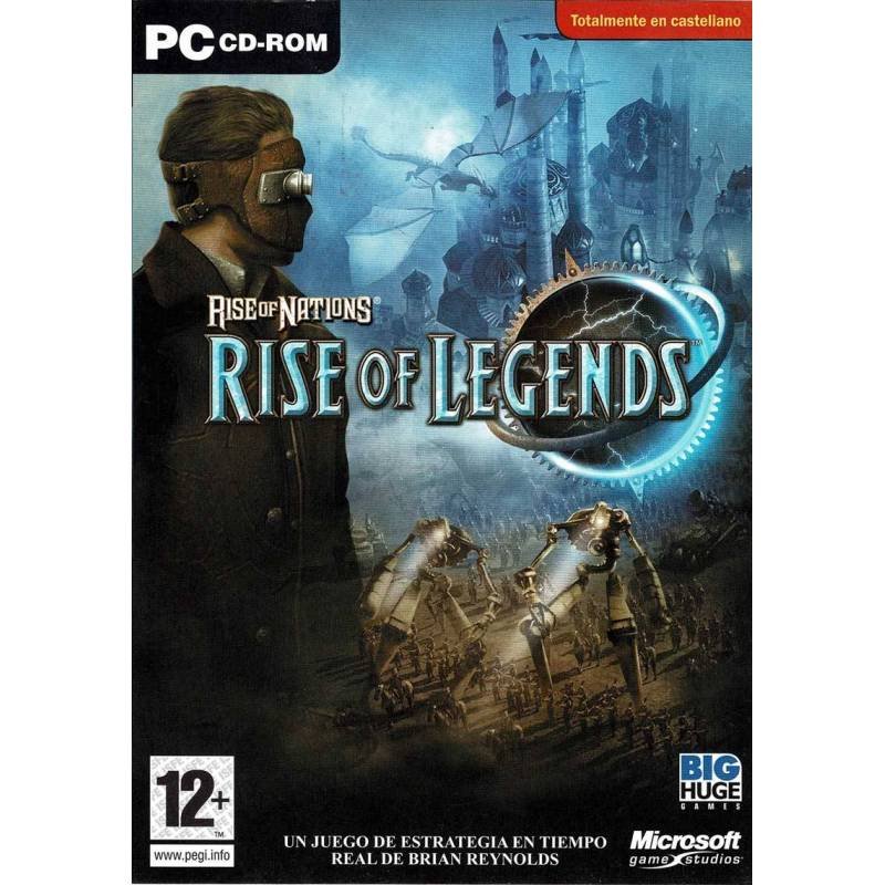 Rise of Nations: Rise of Legends. En castellano. PC (incompleto)