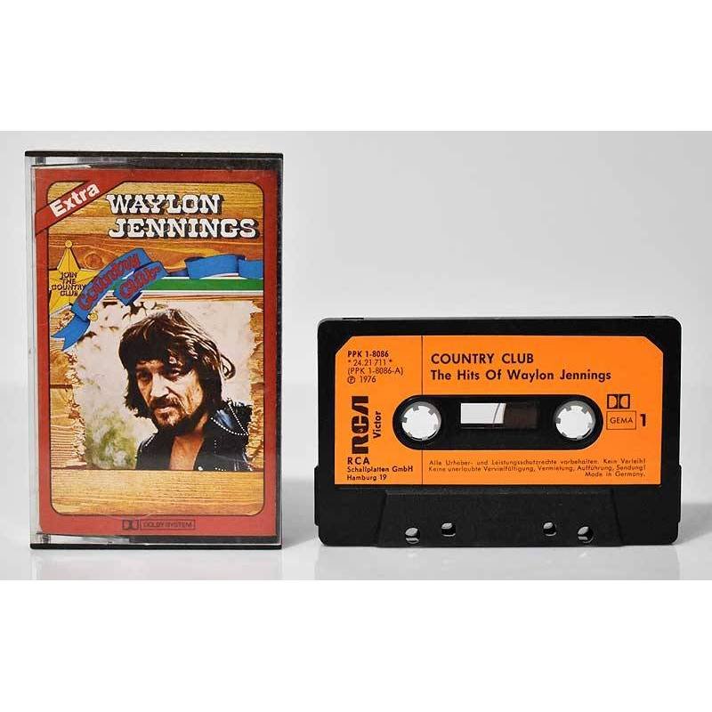 Waylon Jennings - Country Club The Hits Of. Casete