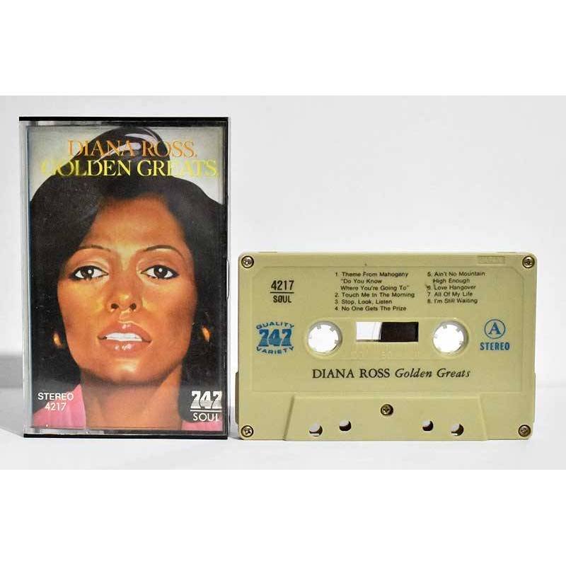 Diana Ross - Golden Greats. Casete (Made in Japan)