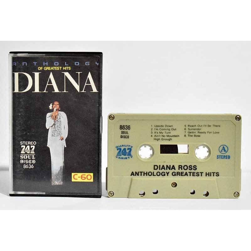 Diana Ross - Anthology of Greatest Hits. Casete (Made in Japan)