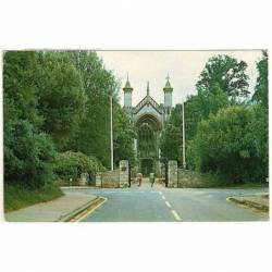 Postal Inglaterra. Hampshire. The Castle, Highcliffe-on-Sea