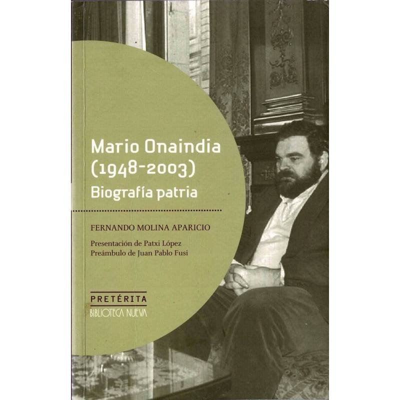 Mario Onaindia (1948-2003). Biografía patria