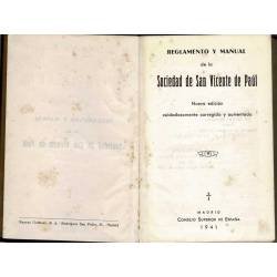 Reglamento y Manual de la Sociedad de San Vicente de Paúl