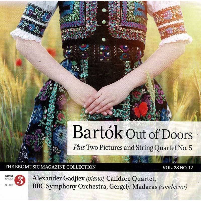 Béla Bartók - Out of Doors. String Quartet No. 5. CD