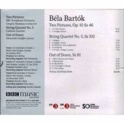 Béla Bartók - Out of Doors. String Quartet No. 5. CD