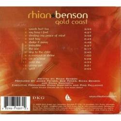 Rhian Benson - Gold Coast. CD
