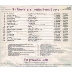 The Record 014. Promotion Singles Sampler. CD