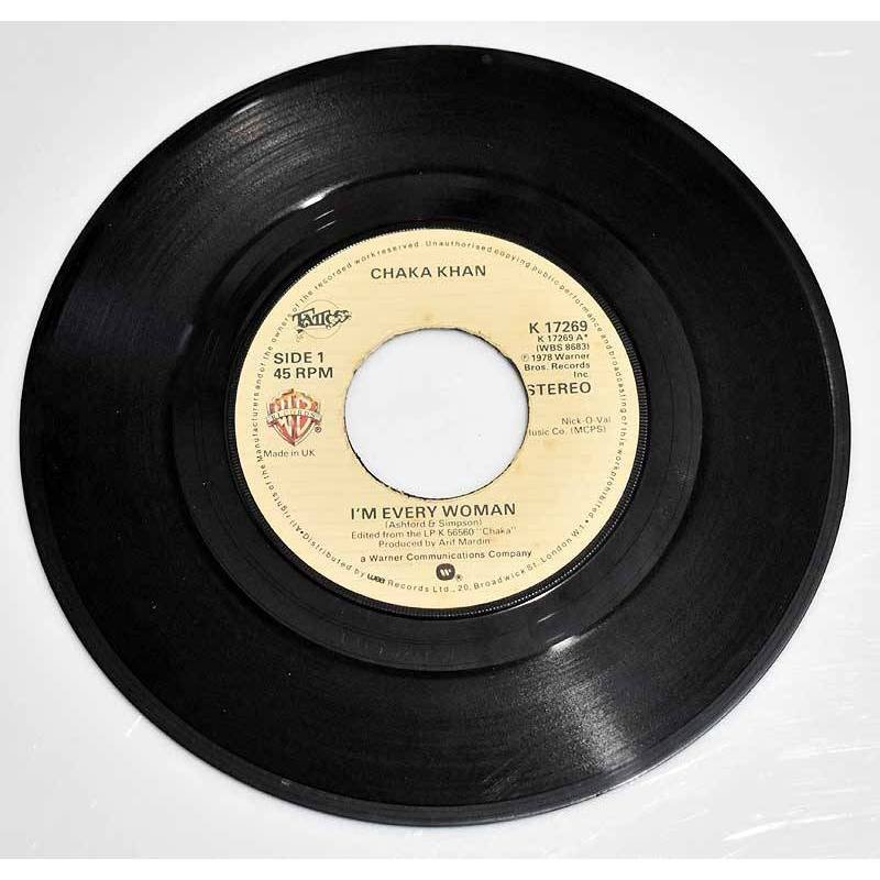Chaka Khan - I'm every woman / A woman in a man's world. Single (sólo vinilo)