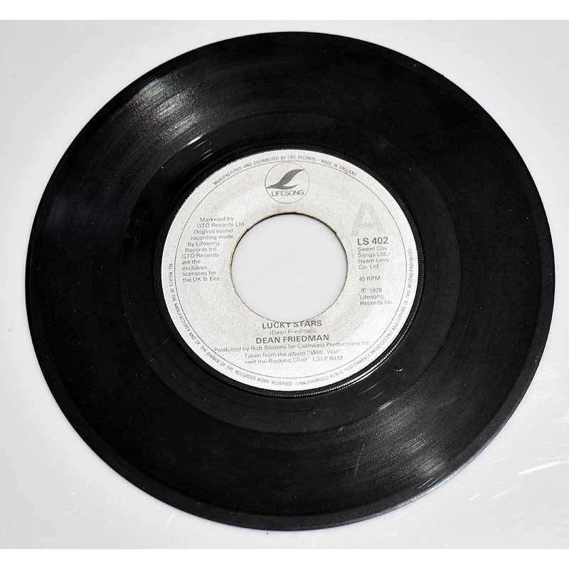 Dean Friedman - Lucky Stars / Company. Single (sólo vinilo)