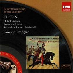 Chopin - Samson François. 11 Polonaises. Fantaisie In F Minor. Barcarolle In F Sharp. Rondo In C. 2 x CD