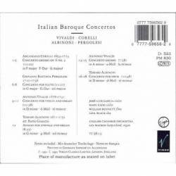 Vivaldi, Corelli, Albinoni, Pergolesi - Italian Baroque Concertos. CD