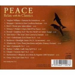 Peace - Relax With The Classics. CD