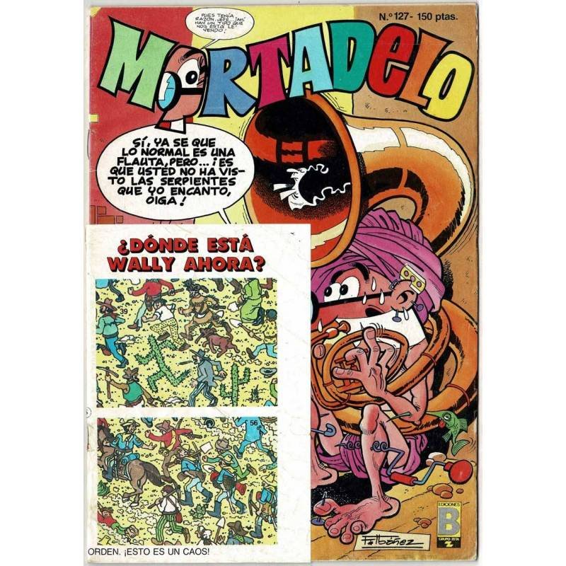 Mortadelo No. 127 (con cromos)