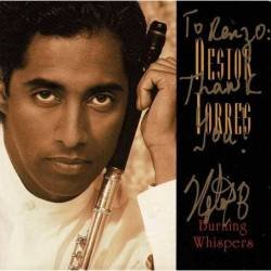 Nestor Torres - Burning Whispers. CD (dedicado)