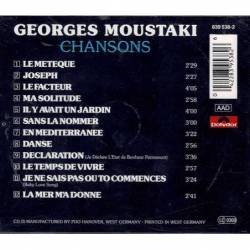 Georges Moustaki ?- Chansons. CD