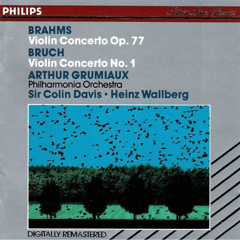 Brahms: Violin Concerto Op.77, Bruch: Violin Concerto No.1. CD