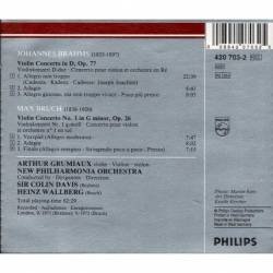 Brahms: Violin Concerto Op.77, Bruch: Violin Concerto No.1. CD