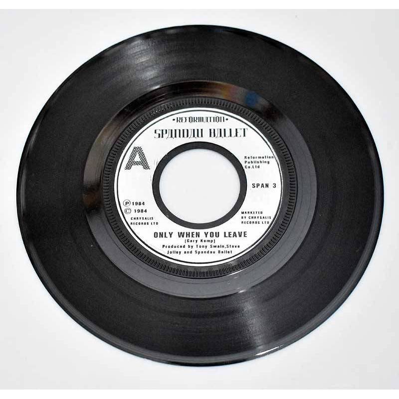 Spandau Ballet - Only When You Leave / Paint Me Down (Recorded Live). Single (sólo vinilo)