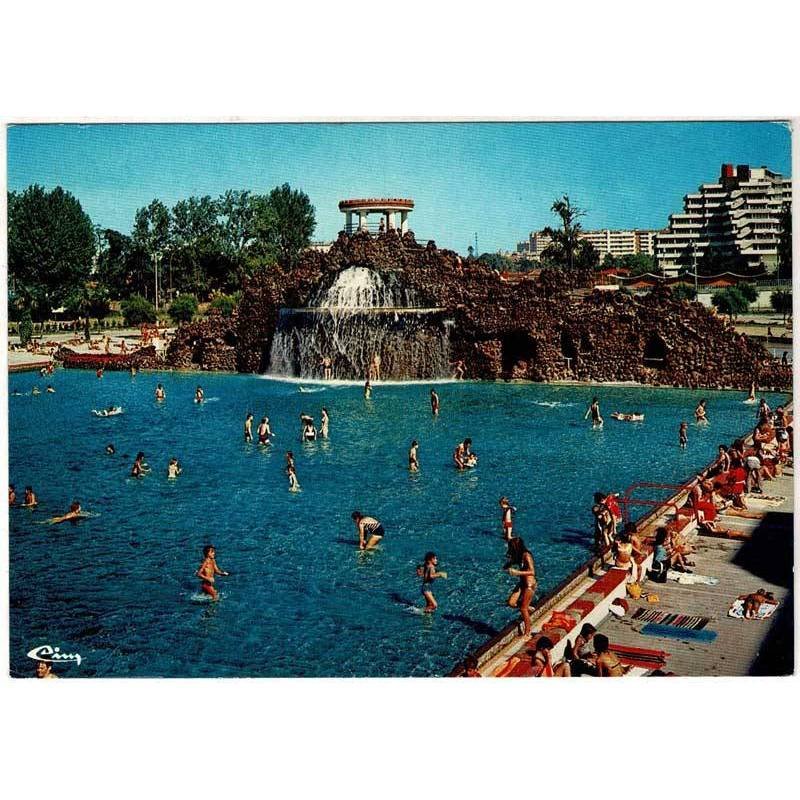 Postal Francia. Toulouse. La piscine municipale No. 31555