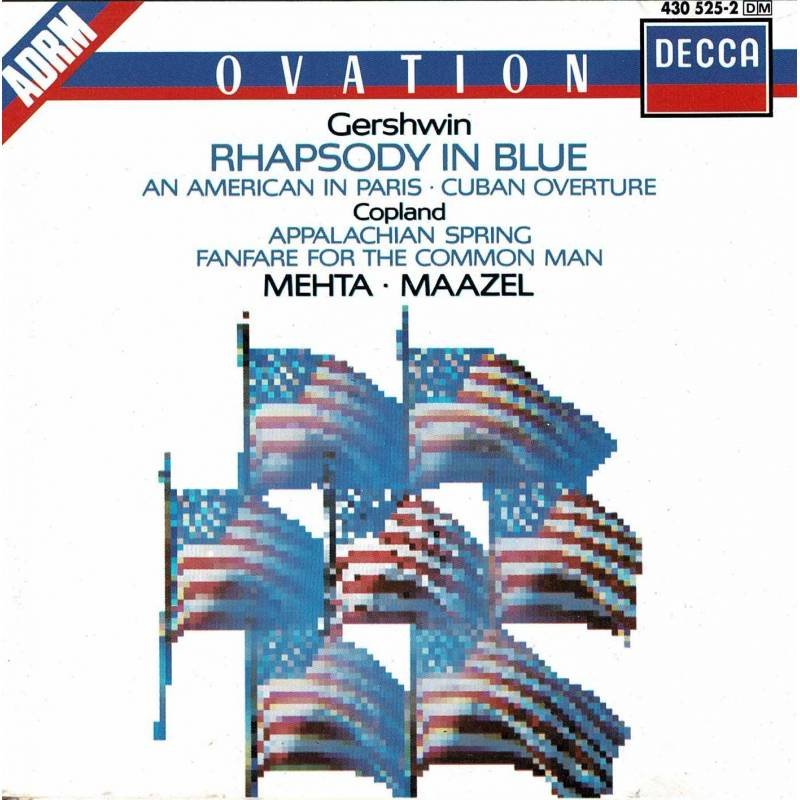 George Gershwin, Aaron Copland - Ovation. CD