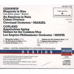 George Gershwin, Aaron Copland - Ovation. CD