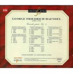 Concierto Barroco. G. F. Haendel - Concerto Grossi Op. 3. CD