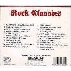 Rock Classics. Nazareth. Black Sabbath. Motorhead. Gary Moore... CD