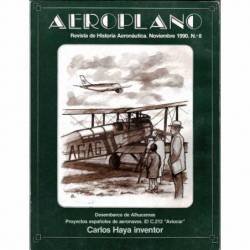 Aeroplano. Revista de Historia Aeronáutica No. 8. 1990