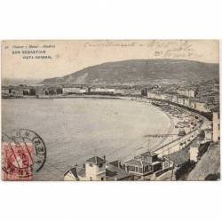 Postal Guipúzcoa. San Sebastián. Vista general No. 42