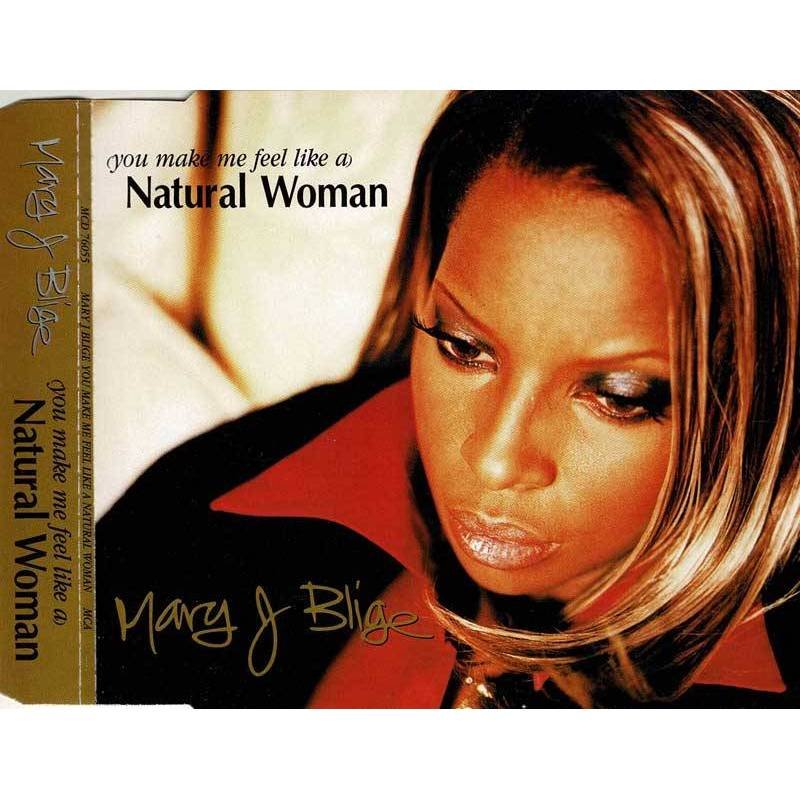 Mary J. Blige - (You Make Me Feel Like A) Natural Woman. CD Promo