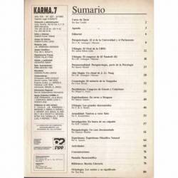 Revista Karma 7 No. 207. Febrero 1990