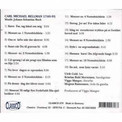 Ulrik Cold - Carl Michael Bellman Salmer. CD