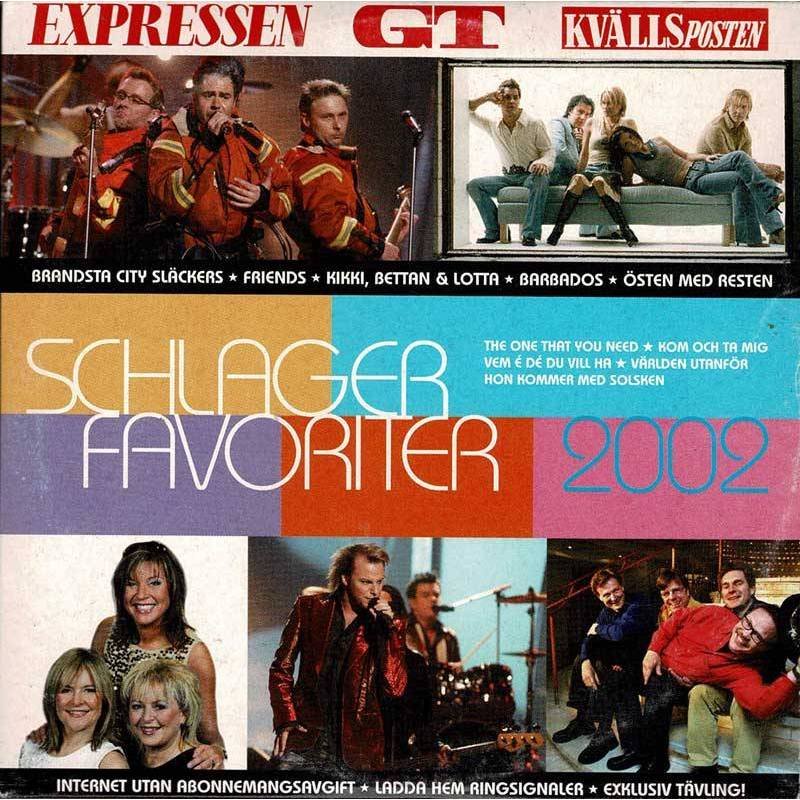 Schlagerfavoriter 2002. CD