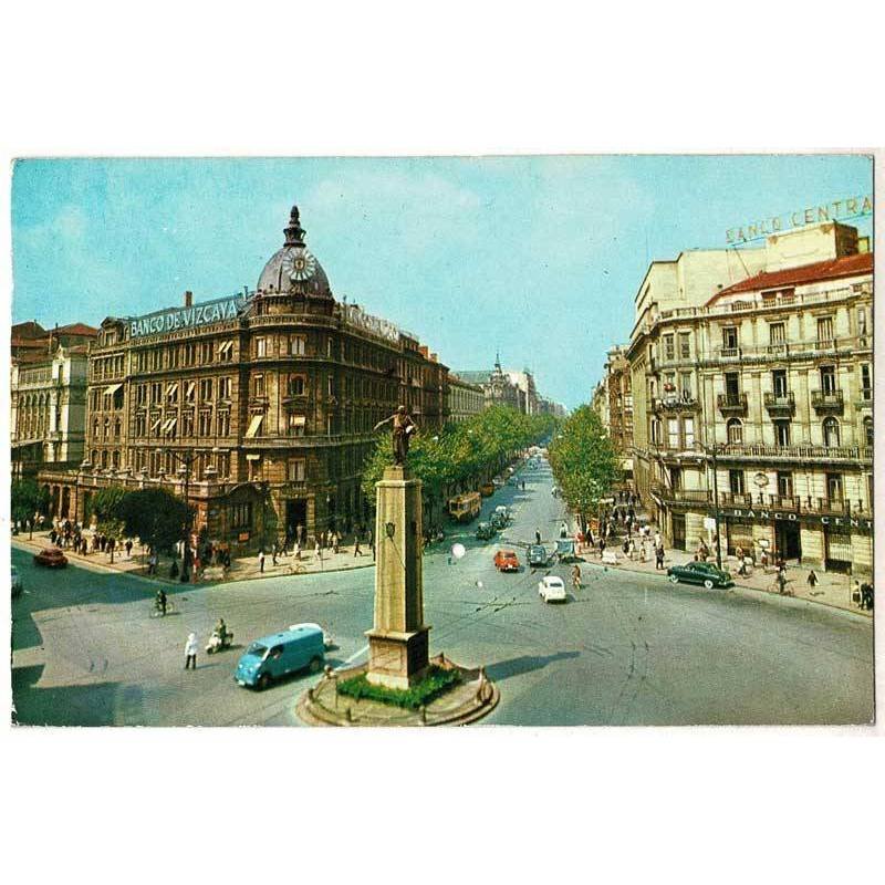 Postal Vizcaya. Bilbao. Gran Vía