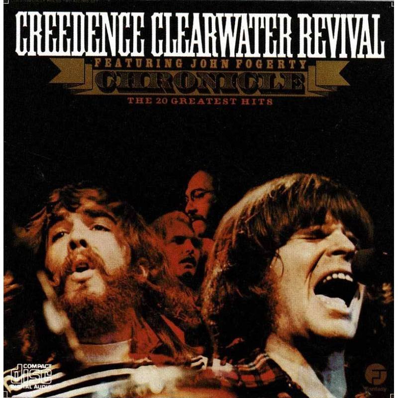 Creedence Clearwater Revival Featuring John Fogerty - Chronicle (The 20 Greatest Hits). CD