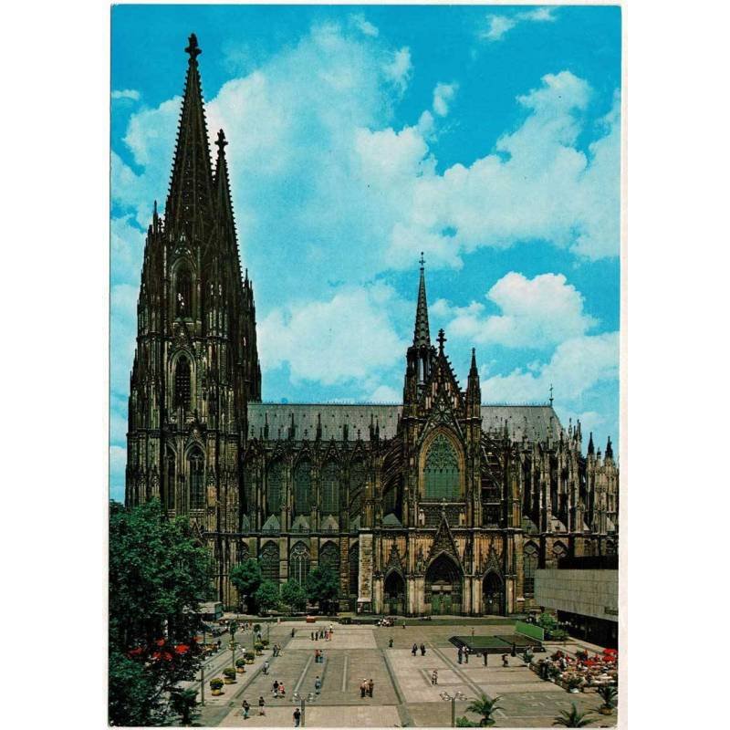 Postal gigante Alemania. Köln. Dom No. 5000