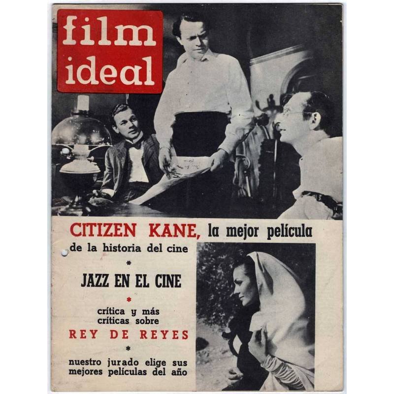 Film Ideal No. 89. 1962. Citizen Kane. Jazz en el cine