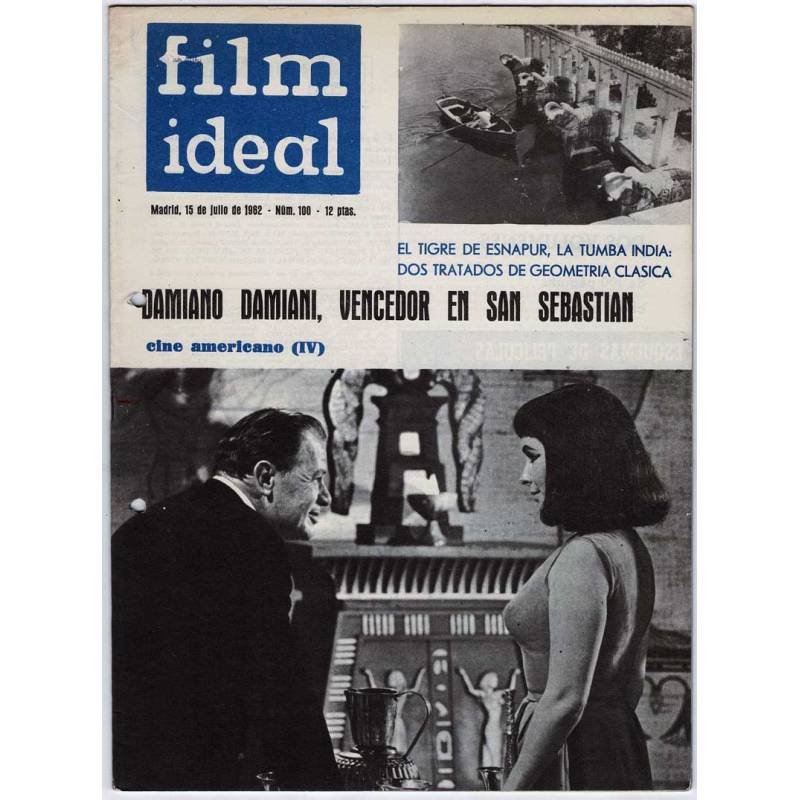 Film Ideal No. 100. 1962. Damiano Damiani, vencedor en San Sebastián