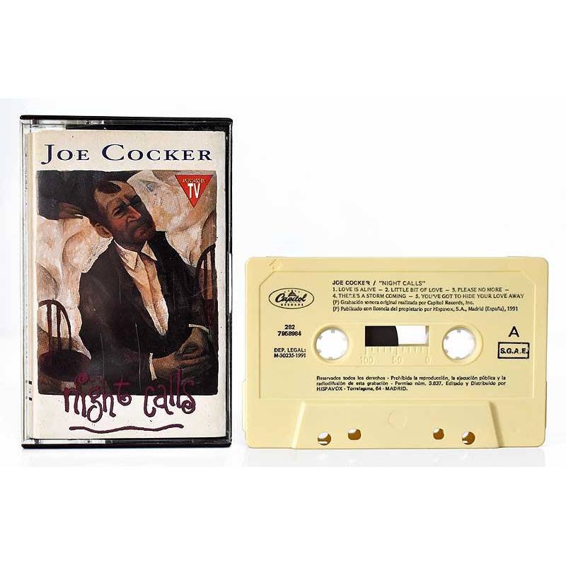 Joe Cocker - Night Calls. Casete