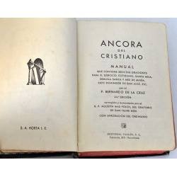 Ancora del Cristianismo. Manual - P. Bernardo de la Cruz