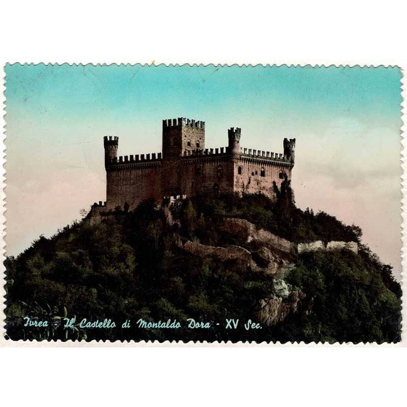 Postal Italia. Ivrea. Il Castello di Montalto Dora S.XV